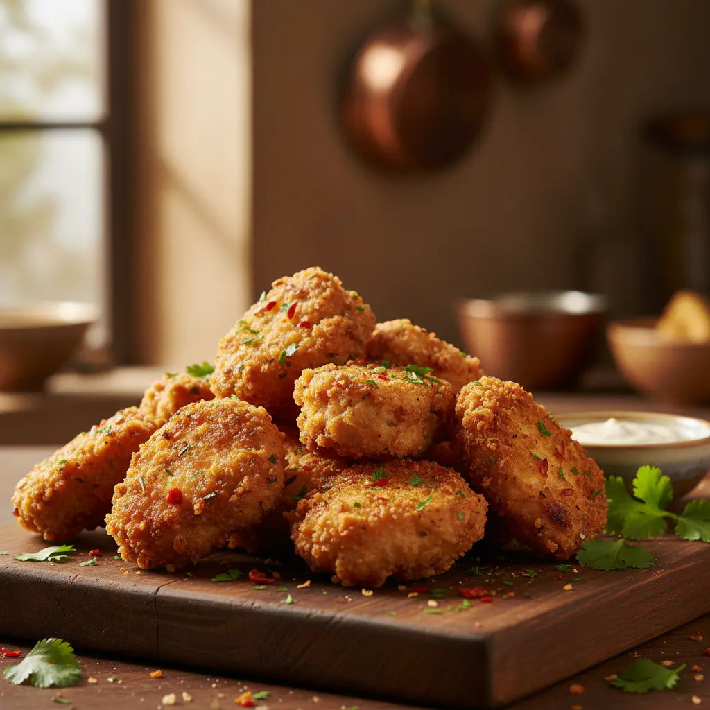 Crispy chicken bites