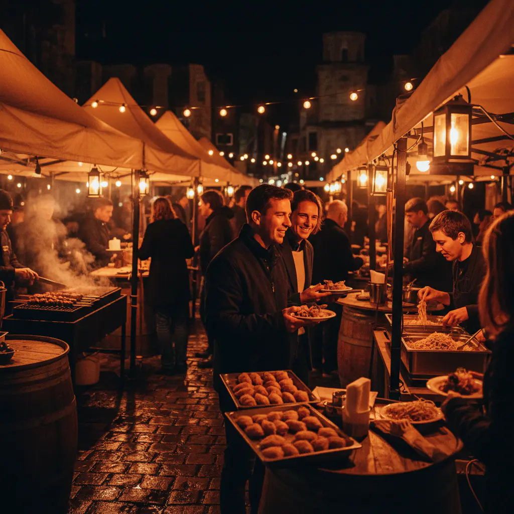 Private party street food